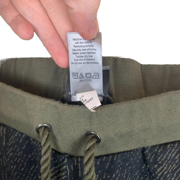 Champion Olive Green Crosshatch Full Length Joggers Women's M - Picture 3 of 8
